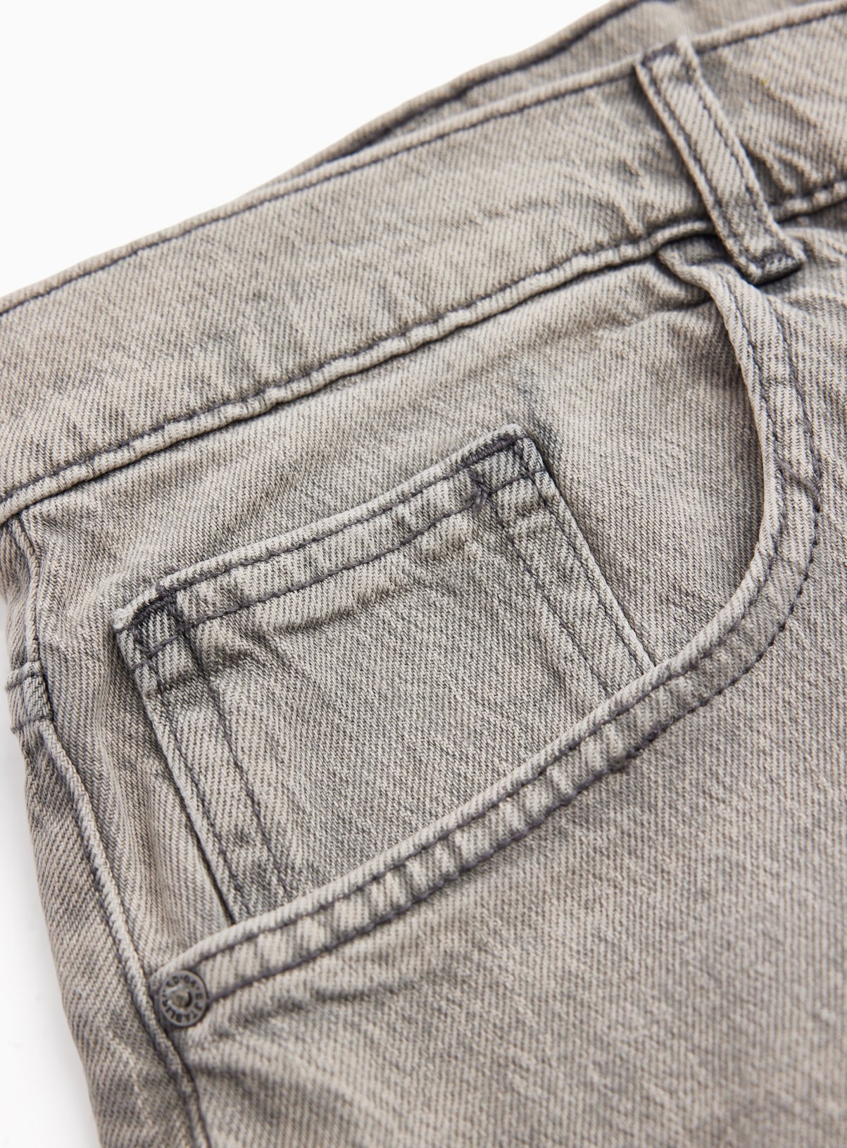 Loose Fit Light Grey Jeans 42R - Image 2 thumbnail